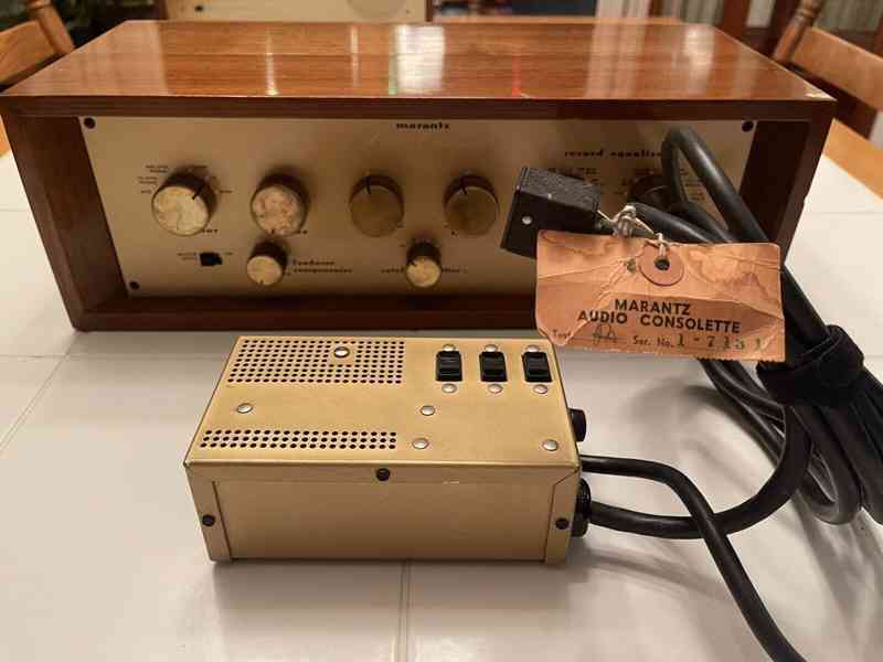 Marantz Model 1 Audio Consolette and Model 4 Power Supply - foto 3