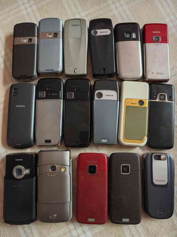 Mobilní telefony NOKIA - funkční za Kč 150,- za kus - foto 2