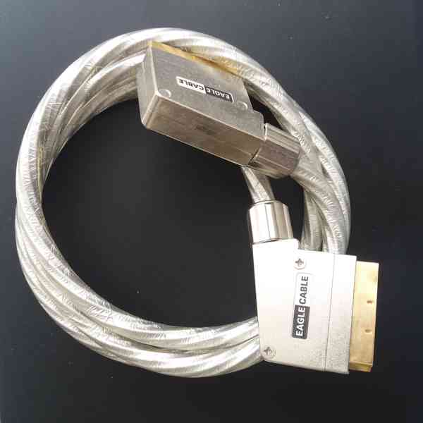 Eagle Cable high-end kabel scart-scart 21pin stíněný 135 cm  - foto 2