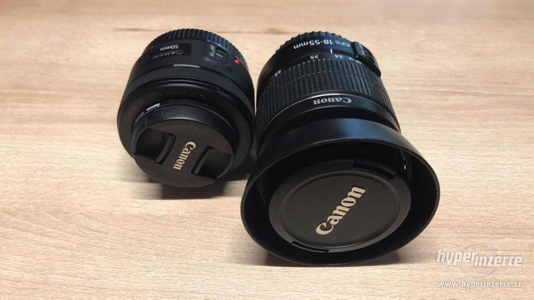 Canon EOS 100D + set objektivů - foto 3