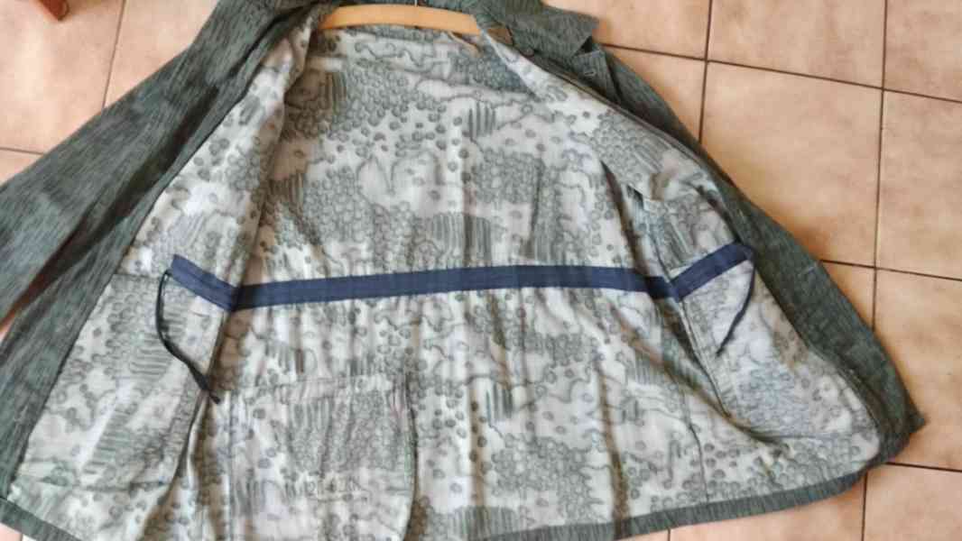Originál khaki vojenský kabát, vel. 2A-OZKN - foto 3