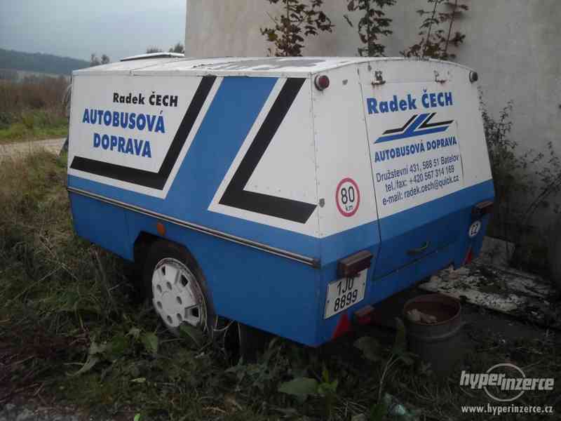 Prodám bržděný přívěsný vozík - foto 1