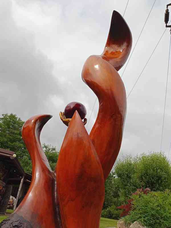 Dřevěné sochy - Abstrakt - foto 5