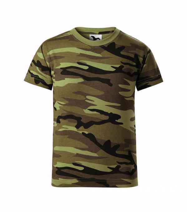 Triko dětské Malfini Camo - český vzor - foto 3