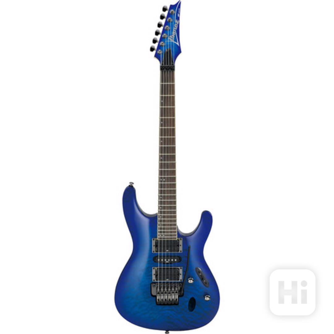 Elektrická kytara Ibanez S Series S670QM (safírově modrá) - foto 1