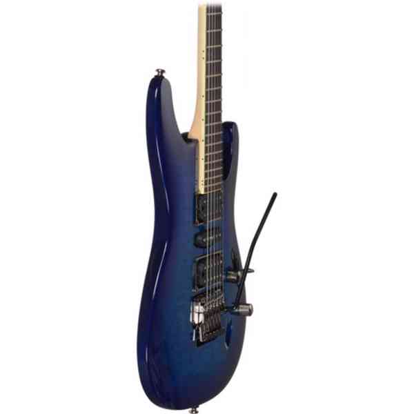 Elektrická kytara Ibanez S Series S670QM (safírově modrá) - foto 2