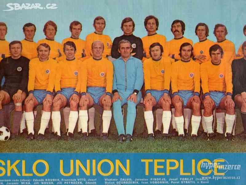 Sklo Union Teplice - 1972 - fotbal - foto 1