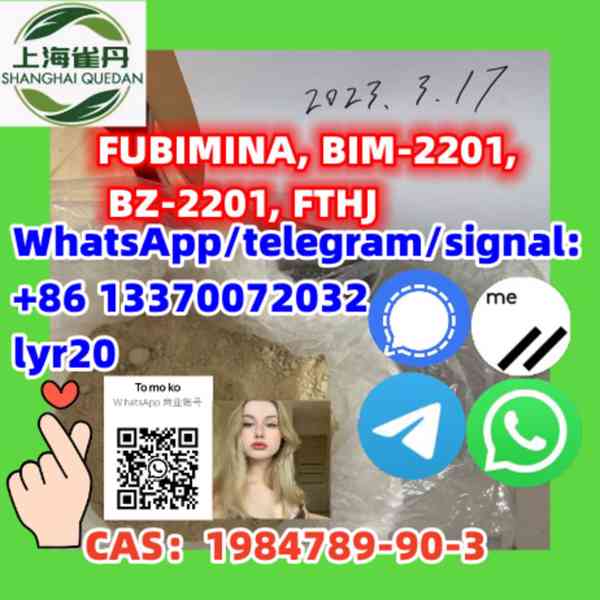 FUBIMINA, BIM-2201, BZ-2201, FTHJ  CAS：1984789-90-3 - foto 1