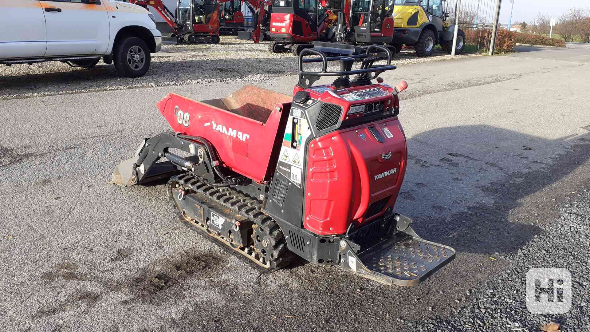 Použitý Yanmar C08 mini dumper 800 kg - foto 1