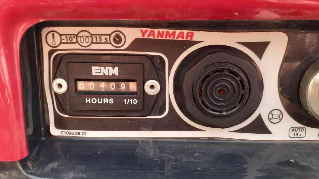 Použitý Yanmar C08 mini dumper 800 kg - foto 7