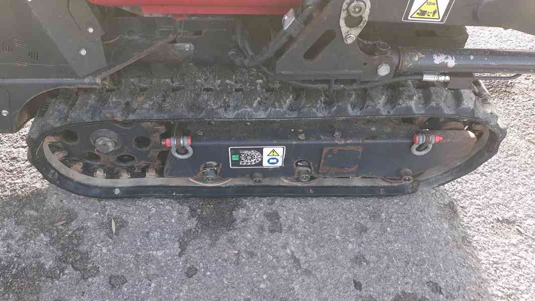 Použitý Yanmar C08 mini dumper 800 kg - foto 5