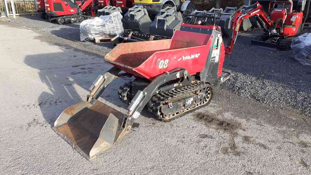 Použitý Yanmar C08 mini dumper 800 kg - foto 2