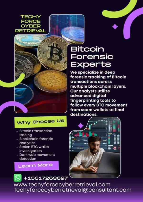 HOW I RECOVER 15 WORTH OF BITCOIN WITH TECHY FORCE CYBER RET