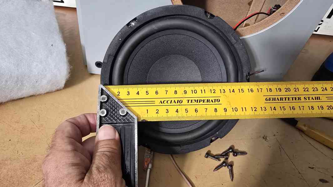 Subwoofer SENCOR basový reproduktor DZW6.5 - 8 ohm - foto 3