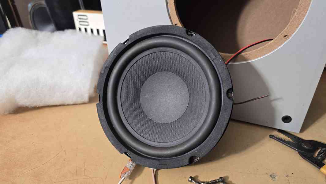Subwoofer SENCOR basový reproduktor DZW6.5 - 8 ohm - foto 2