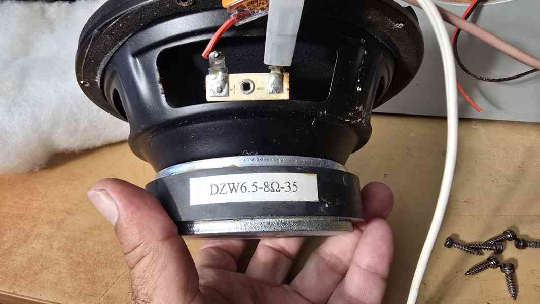 Subwoofer SENCOR basový reproduktor DZW6.5 - 8 ohm - foto 4
