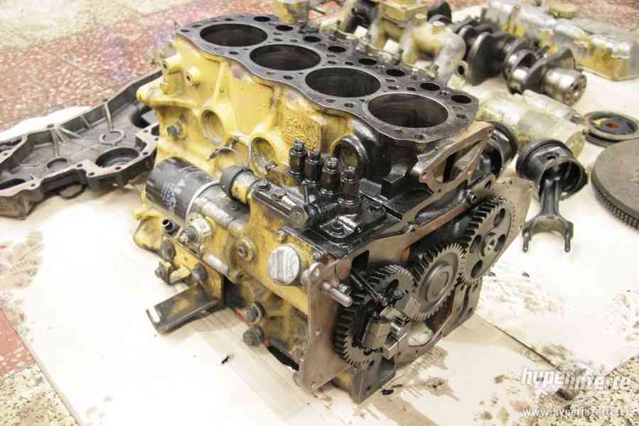 Prodám motor z rypadla Cat 305 CR na ND (Mitsubishi K4N) - foto 9