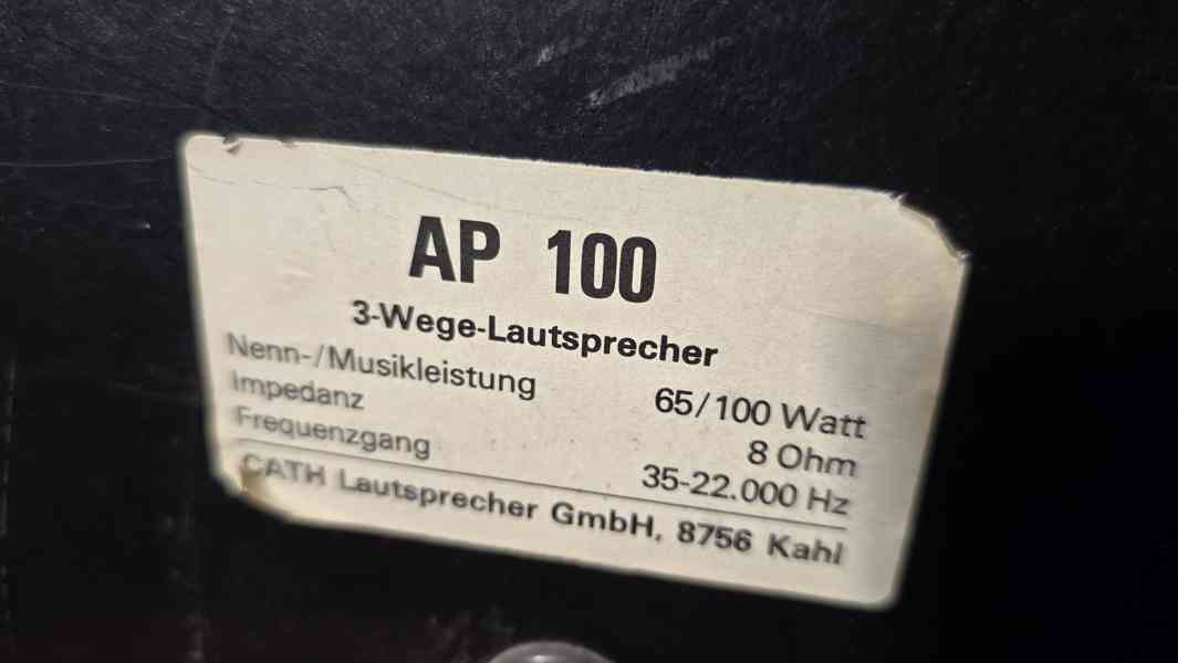 Reprosoustavy UNIVERSUM C 1200 a CATH AP 100 - foto 5