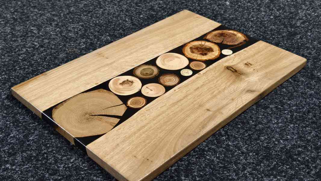 Epoxidová destička s českými dřevinami - foto 2
