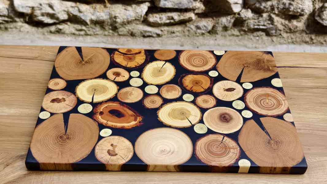 Epoxidová destička s českými dřevinami - foto 7