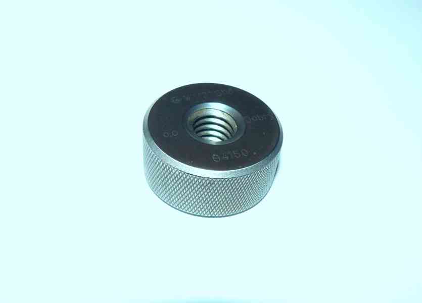 Závitový kroužek  W 1/2" mezní  Sh8; 0,0 - dobrá strana - foto 2