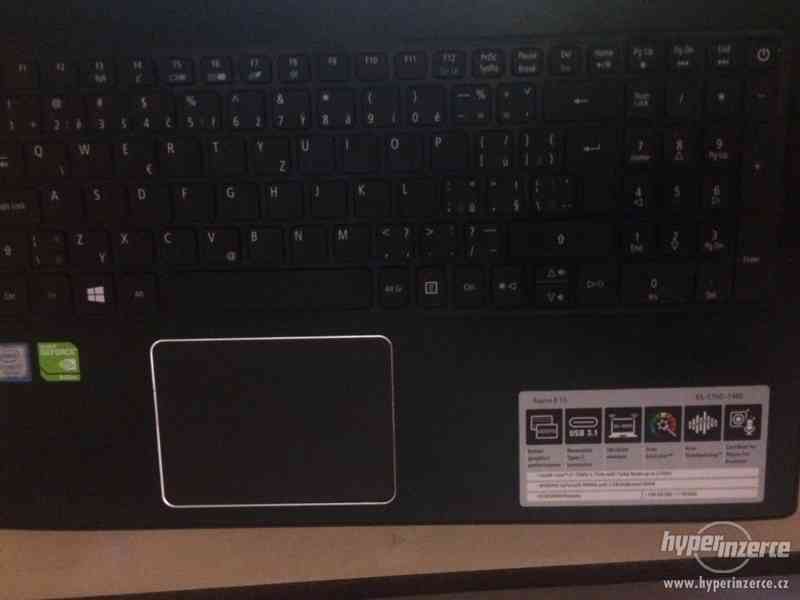 Prodám herní notebook Acer aspire+ OS Win.10 - foto 3
