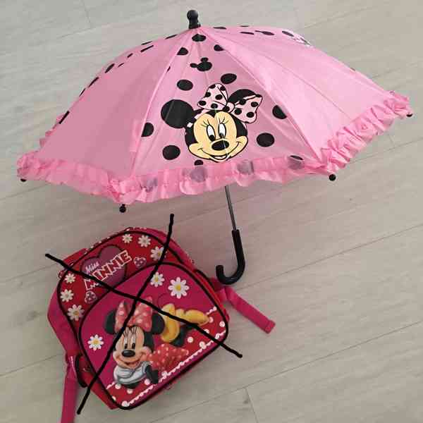 Dívčí doplňky - baťůžek a deštník Disney - foto 10