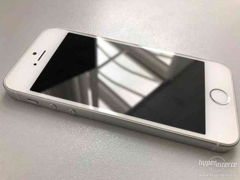 Apple iPhone SE 64GB silver white TOP záruka - foto 3