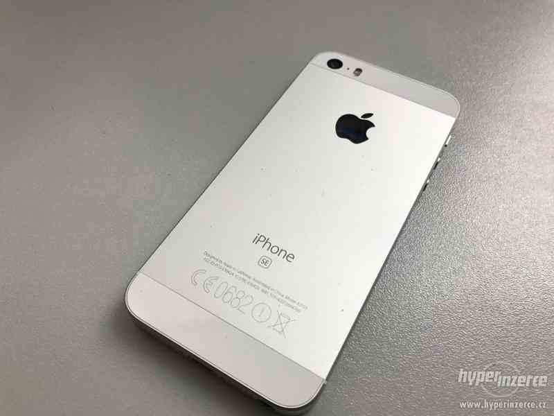 Apple iPhone SE 64GB silver white TOP záruka - foto 6