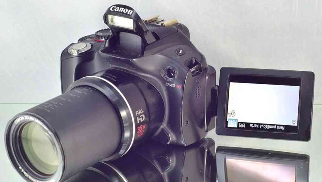 Canon PowerShot SX40 HS *35x Zoom*full HDV*BAG - foto 6