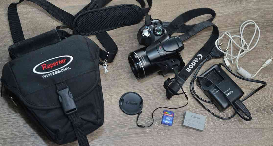 Canon PowerShot SX40 HS *35x Zoom*full HDV*BAG - foto 3
