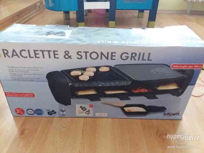elektrický raclette a kamený grill - foto 1