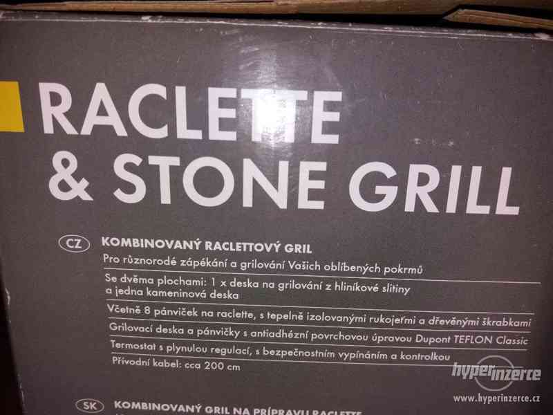 elektrický raclette a kamený grill - foto 3