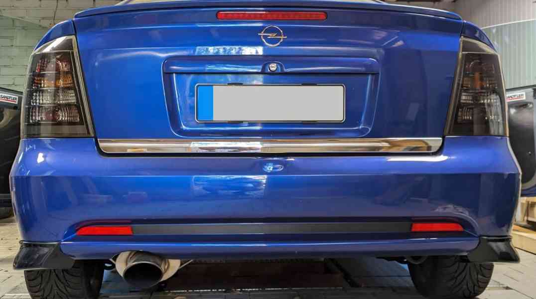 zadni listy naraznik Opel Astra g spoiler tuning