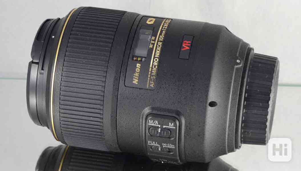 Nikon AF-S Micro NIKKOR 105mm f/2.8 ED VR N **MACRO 1:1, FX - foto 7