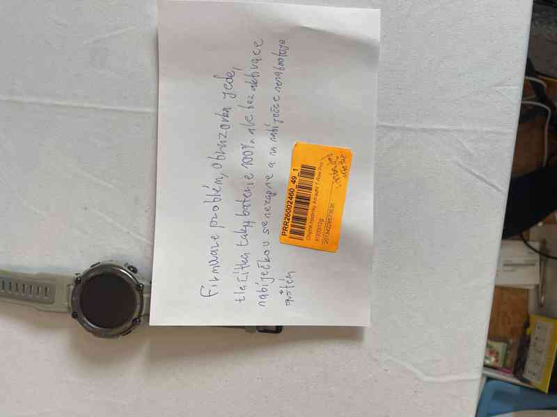Amazfit T-Rex Pro - firmware problém - foto 2