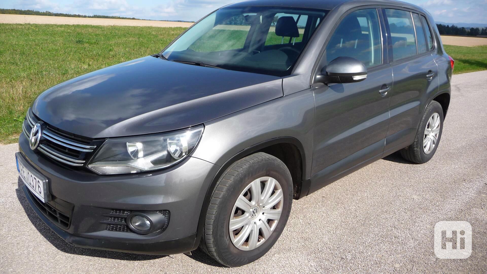 WV TIGUAN 2,0 TDi, 103 kW, koupen v ČR 5/2014 !! - foto 1