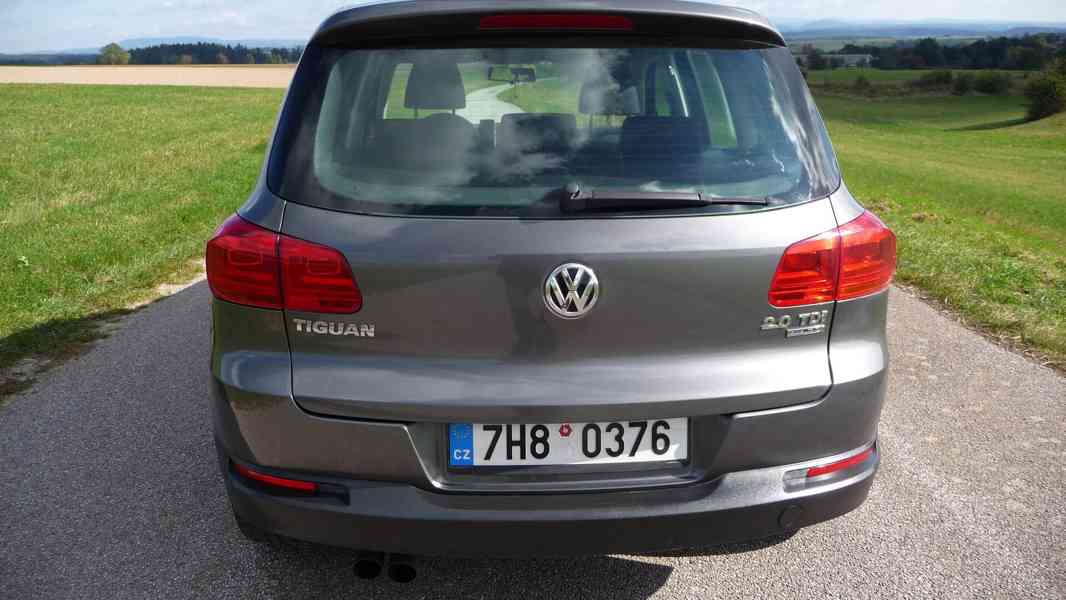 WV TIGUAN 2,0 TDi, 103 kW, koupen v ČR 5/2014 !! - foto 5