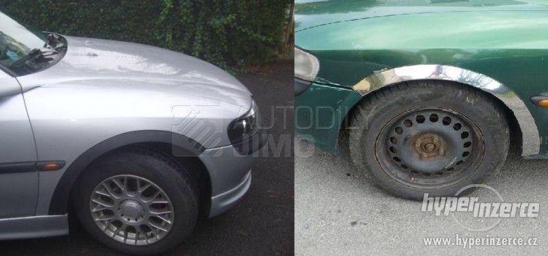 Lemy blatniku Opel Vectra B-tři druhy povrchu-4ks/sada - foto 1