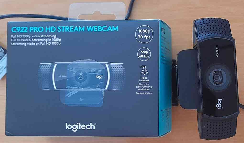 Logitech Pro Stream Webcam C922 PRO - foto 2