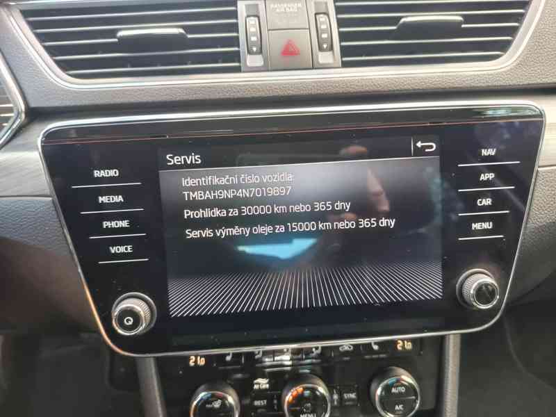 Škoda Superb, 2.0 TDI, automat, 1maj.ČR, Style, odpočet DPH - foto 14