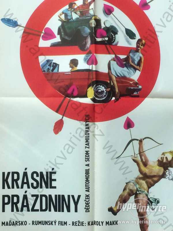 Krásné prázdniny film plakát Miroslav Hrdina 1968 - foto 1