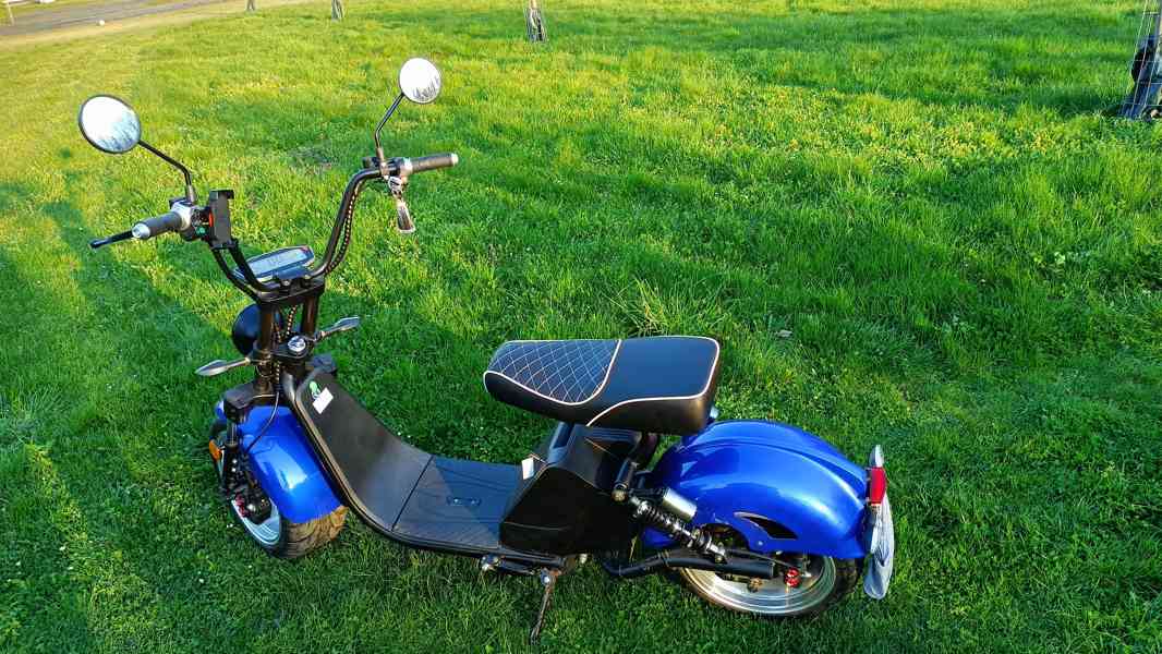 Elektro-chopper 1500W s výraznou slevou, málo jetý  - foto 3