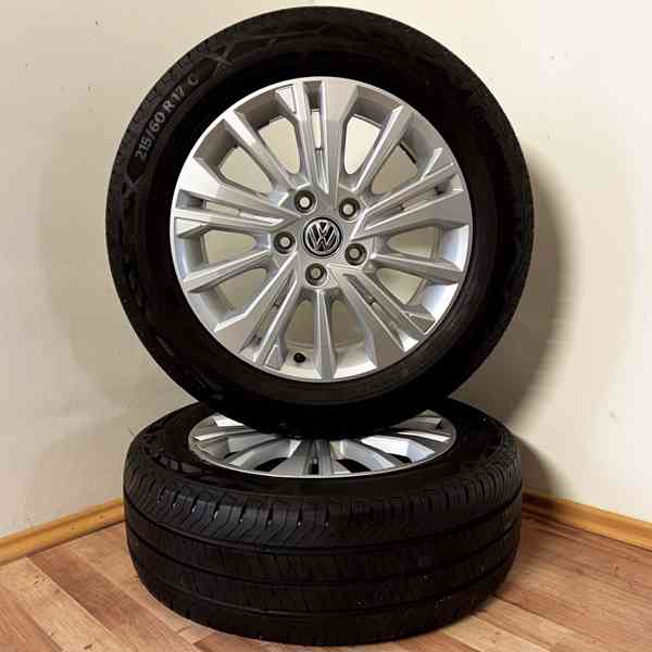VW T5/T6/T6.1 ARACAJU 5x120 R17 ET55+LETNÍ 215/60R17C 8mm - foto 3