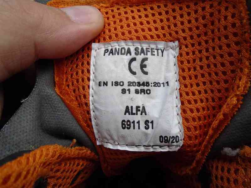 Zcela nové kvalitní pracovní boty obuv Panda Safety vel. 43 - foto 13