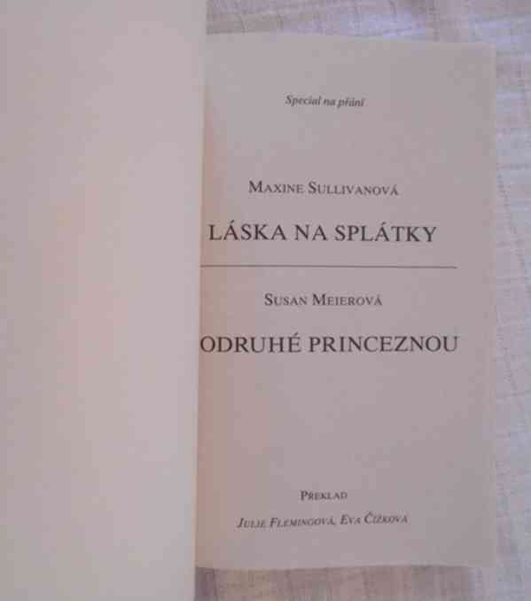 Láska na splátky / Podruhé princeznou - Harlequin 2023 - foto 2