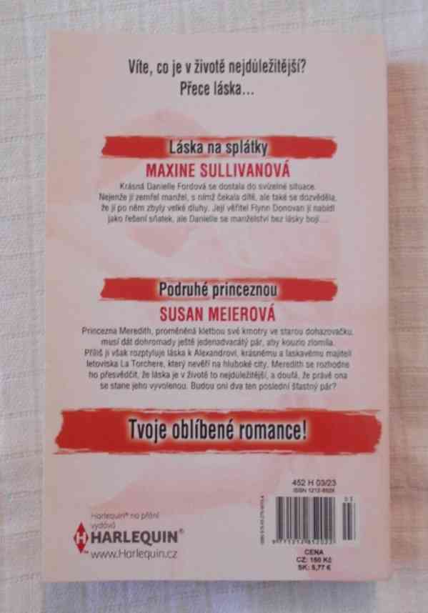 Láska na splátky / Podruhé princeznou - Harlequin 2023 - foto 3