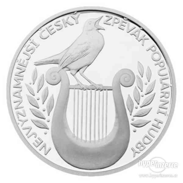 Stříbrná medaile Karel Gott 2013 proof - foto 2
