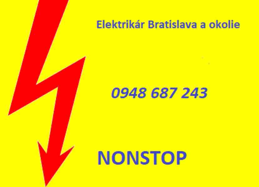 elektrikár Bratislava a okolie