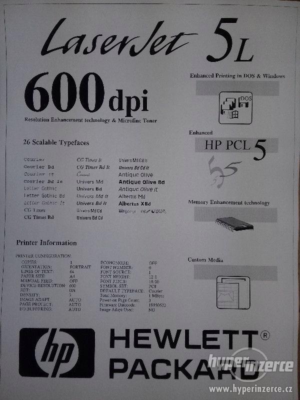 HP Laserjet 5L | nový toner - foto 2
